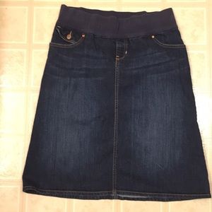Gap maternity 28/6 jean skirt